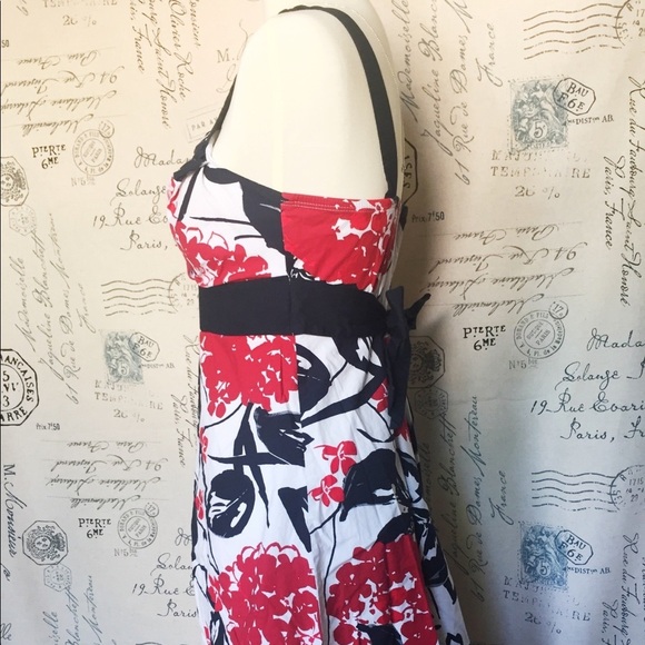 Speechless Rockabilly Vintage Cotton Floral Print Summer Dress - Picture 7 of 14